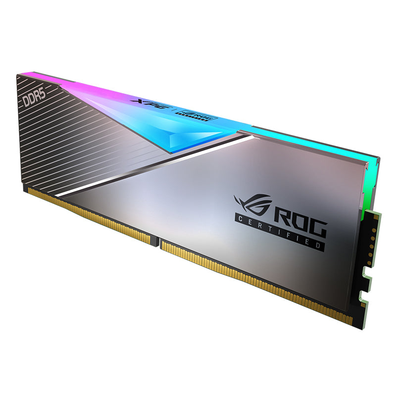 ADATA XPG LANCER RGB ROG CERTIFIED 48GB (2x24GB) 7200MT/s CL34 DDR5 RAM Memory Kit - Black