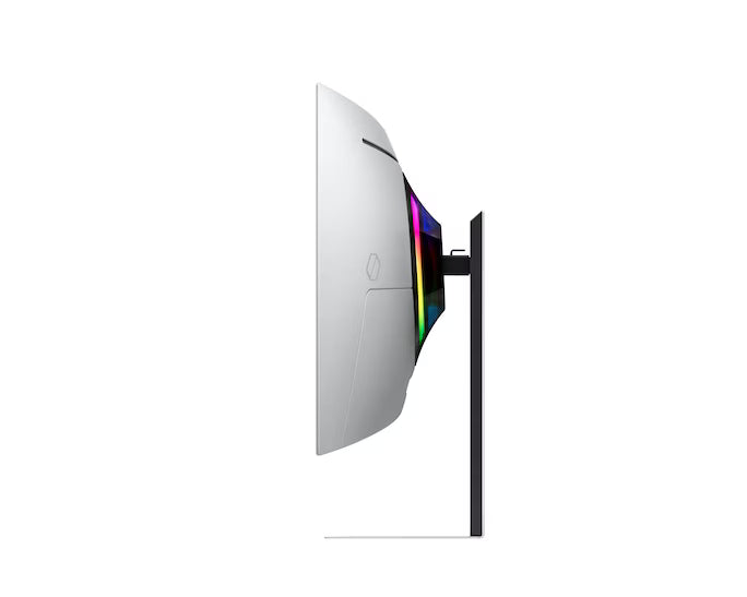 Samsung Odyssey OLED G8 2025 Smart (DG852) 34" 3K UWQHD (3440x1440) Curved, 175Hz, 0.03ms(GTG), QD-OLED, HDR10+, 10Bits, 99% DCI Coverage PRO Colors, G-Sync Compatible, w/ Adaptive Sound Pro Speakers, Ergonomic Stand & Core Sync