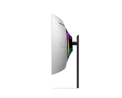 Samsung Odyssey OLED G8 2025 Smart (DG852) 34" 3K UWQHD (3440x1440) Curved, 175Hz, 0.03ms(GTG), QD-OLED, HDR10+, 10Bits, 99% DCI Coverage PRO Colors, G-Sync Compatible, w/ Adaptive Sound Pro Speakers, Ergonomic Stand & Core Sync