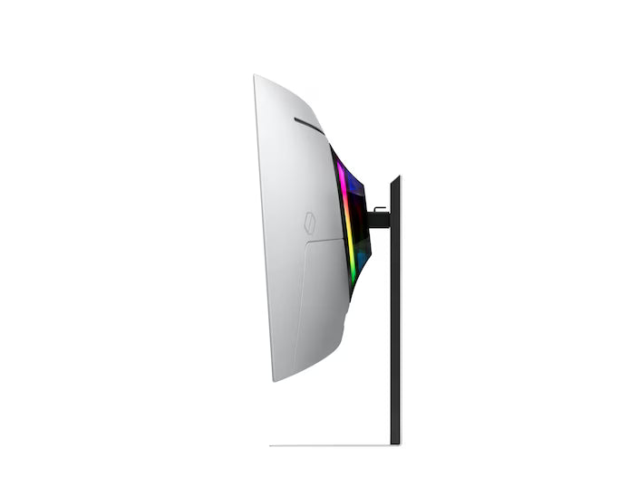 Samsung Odyssey OLED G8 2025 Smart (DG852) 34" 3K UWQHD (3440x1440) Curved, 175Hz, 0.03ms(GTG), QD-OLED, HDR10+, 10Bits, 99% DCI Coverage PRO Colors, G-Sync Compatible, w/ Adaptive Sound Pro Speakers, Ergonomic Stand & Core Sync