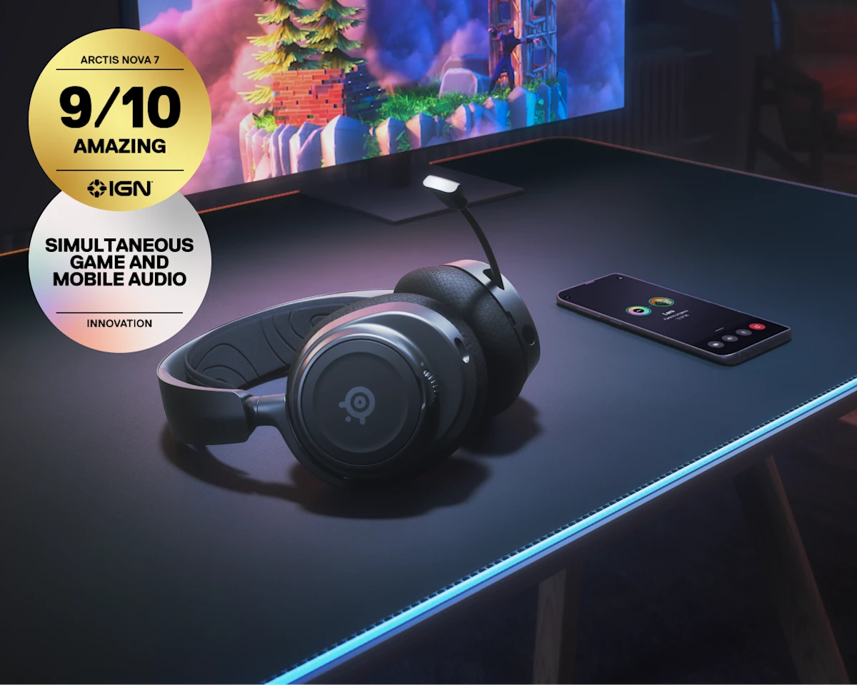 SteelSeries ARCTIS NOVA 7 BLACK