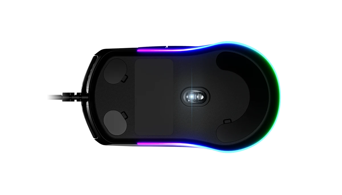SteelSeries Rival 3 Wired Gaming Mouse with TrueMove Sensor and Prism Lighting