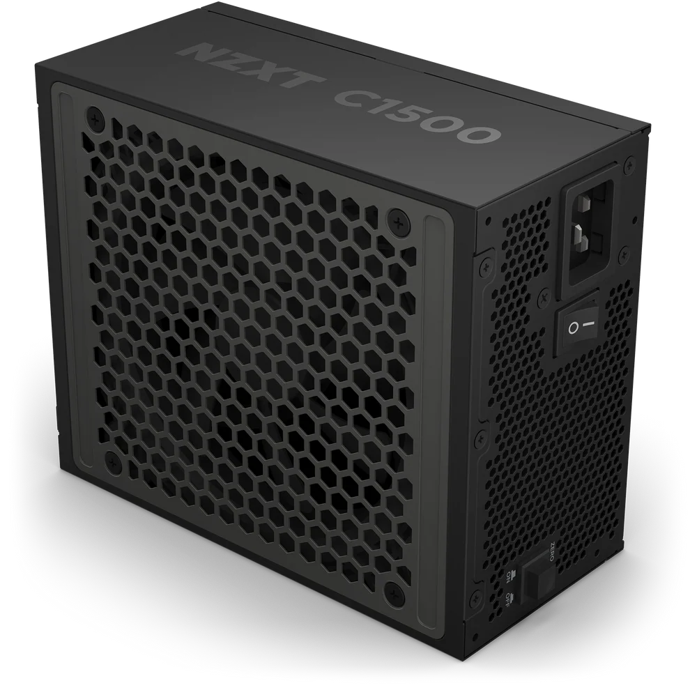 NZXT C1500, 1500W 80+ Platinum Full Modular ATX (3.1) (PCIe 5.1) Gaming Power Supply w/ 140mm Magnetic Levitation Low Noise Fan(Black)
