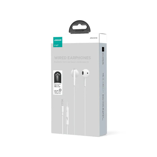 JOYROOM JR-EW04 Wired Series Half In-Ear Wired Earphones
