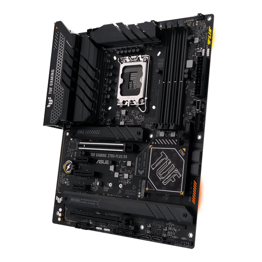 ASUS TUF GAMING Z790-PLUS D4, Intel 14th 13th 12th Series, LGA 1700/DDR4/PCIe 5.0/4xM.2 - ATX Gaming MotherBoard