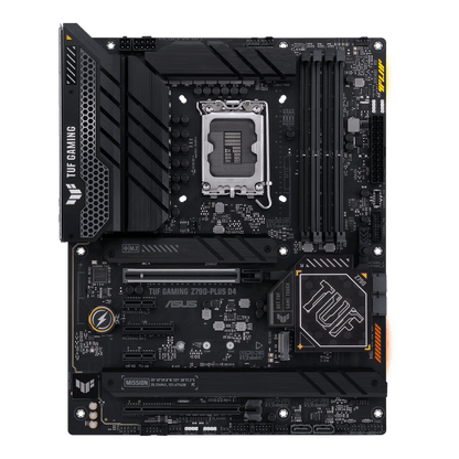 ASUS TUF GAMING Z790-PLUS D4, Intel 14th 13th 12th Series, LGA 1700/DDR4/PCIe 5.0/4xM.2 - ATX Gaming MotherBoard