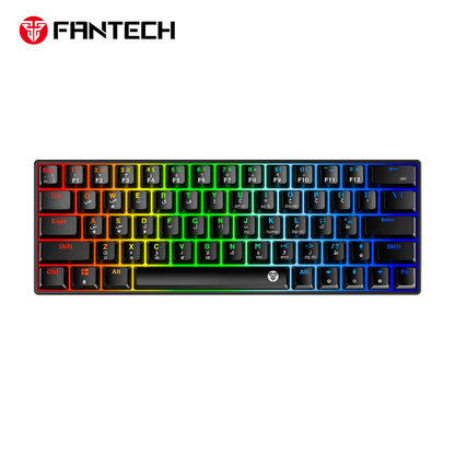 FANTECH Atom63 Mk859c Mechanical Gaming Keyboard & Mouse Black Red Switch