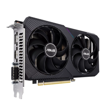 ASUS Dual GeForce RTX™ 3050 V2 OC Edition 8GB GDDR6 GPU