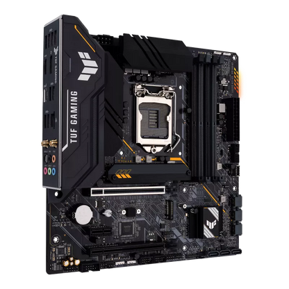 ASUS TUF Gaming B560M-PLUS WiFi 6 LGA1200 (Intel11th/10th Gen) mATX Gaming Motherboard PCIe 4.0, 2X M.2 2.5Gb LAN