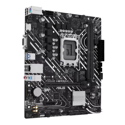 ASUS PRIME H610M-K DDR5 LGA 1700, Intel 14th 13th 12th M.2, PCIe 4.0 ,USB 3.2 Gen1-mATX Motherboard