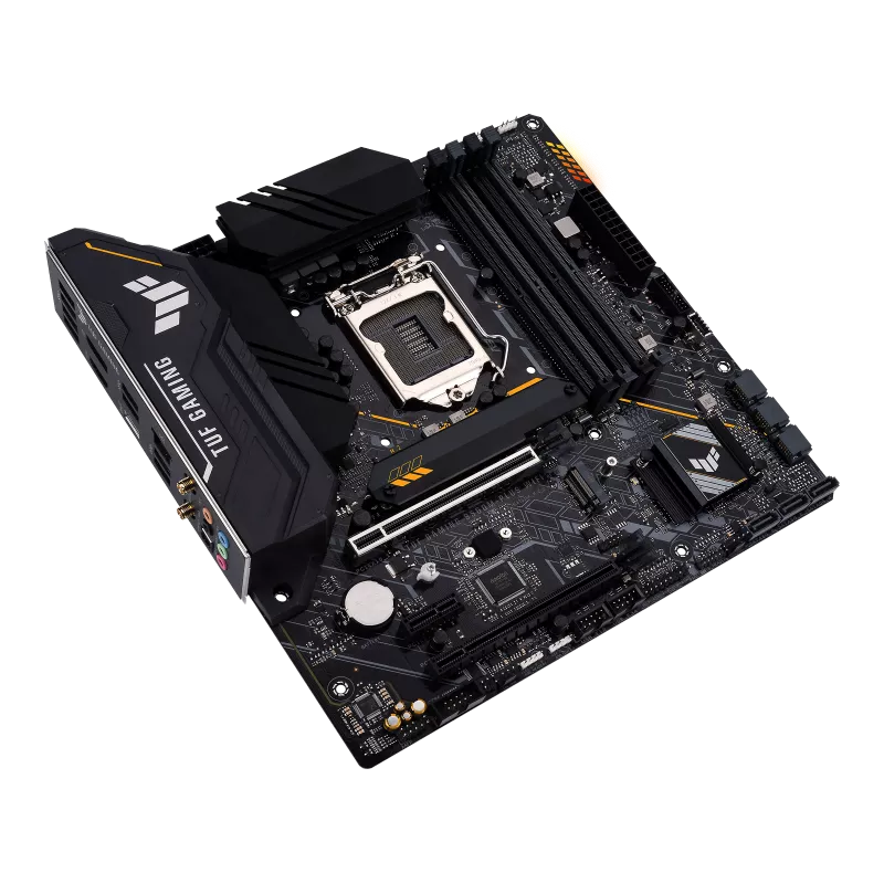 ASUS TUF Gaming B560M-PLUS WiFi 6 LGA1200 (Intel11th/10th Gen) mATX Gaming Motherboard PCIe 4.0, 2X M.2 2.5Gb LAN