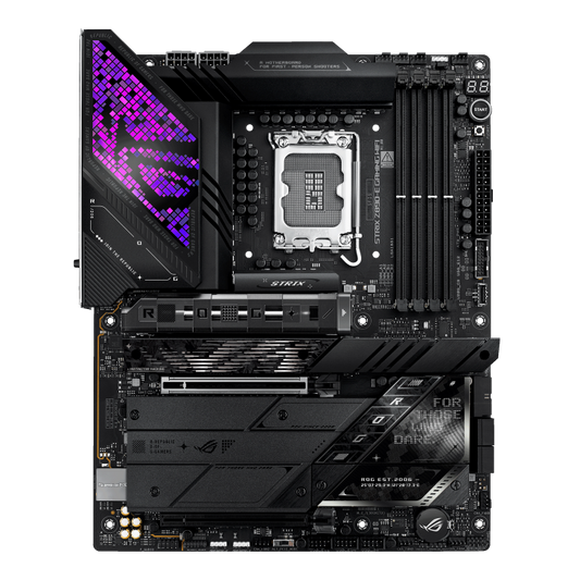 ASUS ROG STRIX Z890-E GAMING WIFI (Wi-Fi 7), Intel Core Ultra (Series 2), LGA 1851/DDR5/PCIe 5.0/7xM.2 - ATX Gaming MotherBoard