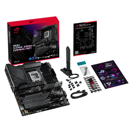 ASUS ROG STRIX Z890-E GAMING WIFI (Wi-Fi 7), Intel Core Ultra (Series 2), LGA 1851/DDR5/PCIe 5.0/7xM.2 - ATX Gaming MotherBoard