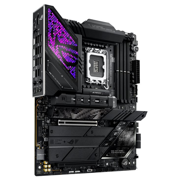 ASUS ROG STRIX Z890-E GAMING WIFI (Wi-Fi 7), Intel Core Ultra (Series 2), LGA 1851/DDR5/PCIe 5.0/7xM.2 - ATX Gaming MotherBoard
