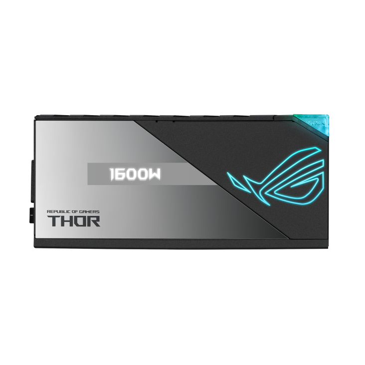 ASUS ROG THOR 1600W Titanium (ATX 3.0) 80 Plus Titanium Fully Modular Power Supply w/ (12VHPWR) PCIE 5.0 Connector