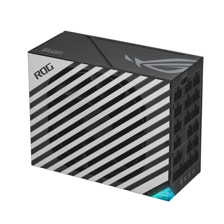 ASUS ROG THOR 1600W Titanium (ATX 3.0) 80 Plus Titanium Fully Modular Power Supply w/ (12VHPWR) PCIE 5.0 Connector