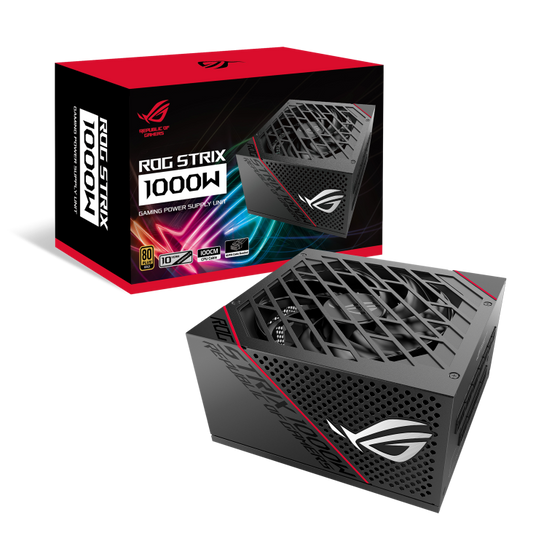ASUS ROG Strix 1000W 80+ Gold Power Supply, Fully Modular Cables
