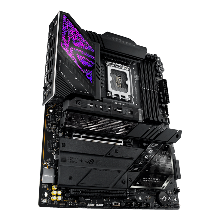 ASUS ROG STRIX Z890-E GAMING WIFI (Wi-Fi 7), Intel Core Ultra (Series 2), LGA 1851/DDR5/PCIe 5.0/7xM.2 - ATX Gaming MotherBoard