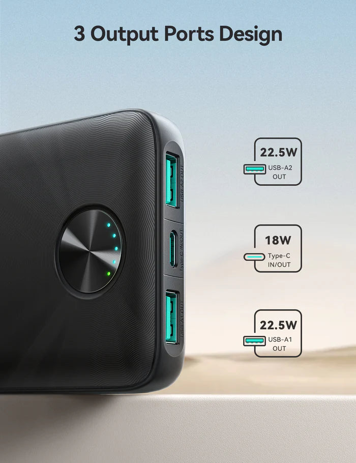 JOYROOM JR-PBF15 22.5W LED Fast Charging Power Bank 10000mAh/20000mAh