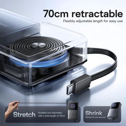 JOYROOM JR-PR1 Retractable Power Bank 10000 mAh