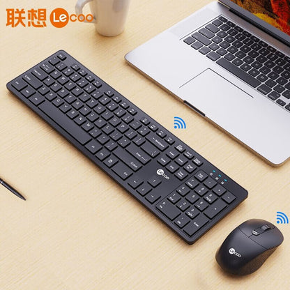 Lecoo Mouse and Keyboard KW200 Wireless Keyboard And Mouse Combo Design by Lenovo