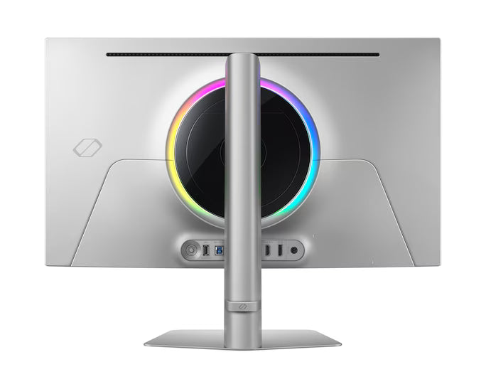 Samsung Odyssey OLED G8 (Non Smart) (FG810) 27" Flat Monitor 4K (3840 x 2160) 240Hz, 0.03ms(GTG), QD-OLED, HDR10+, 99% DCI Coverage, HDMI 2.1, Core Sync w/ Sleek Metal Design, Ergonomic Stand