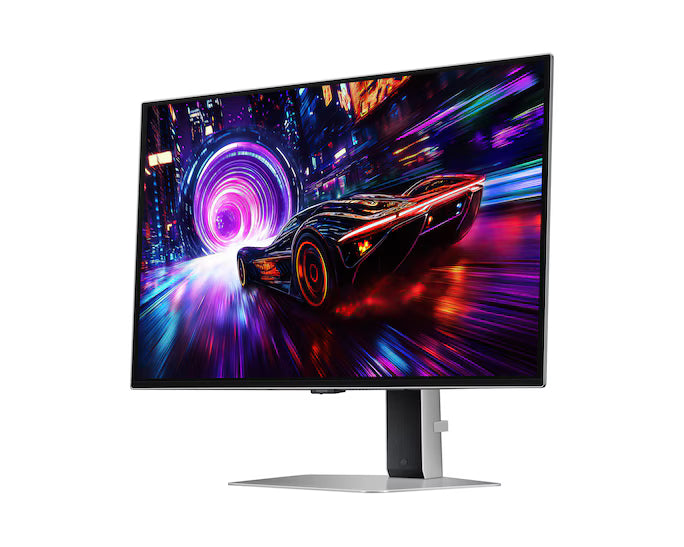 Samsung Odyssey OLED G8 (Non Smart) (FG810) 32" Flat Monitor 4K (3840 x 2160) 240Hz, 0.03ms(GTG), QD-OLED, HDR10+, 99% DCI Coverage, HDMI 2.1, Core Sync w/ Sleek Metal Design, Ergonomic Stand