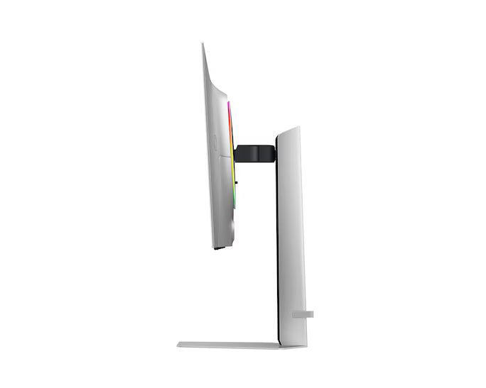 Samsung Odyssey OLED G8 (Non Smart) (FG810) 32" Flat Monitor 4K (3840 x 2160) 240Hz, 0.03ms(GTG), QD-OLED, HDR10+, 99% DCI Coverage, HDMI 2.1, Core Sync w/ Sleek Metal Design, Ergonomic Stand