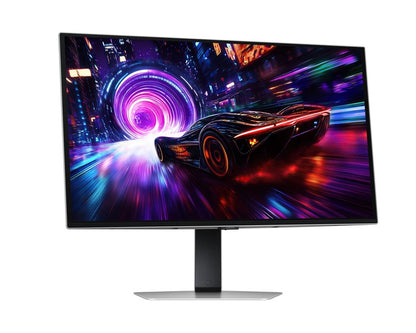 Samsung Odyssey OLED G8 (Non Smart) (FG810) 32" Flat Monitor 4K (3840 x 2160) 240Hz, 0.03ms(GTG), QD-OLED, HDR10+, 99% DCI Coverage, HDMI 2.1, Core Sync w/ Sleek Metal Design, Ergonomic Stand