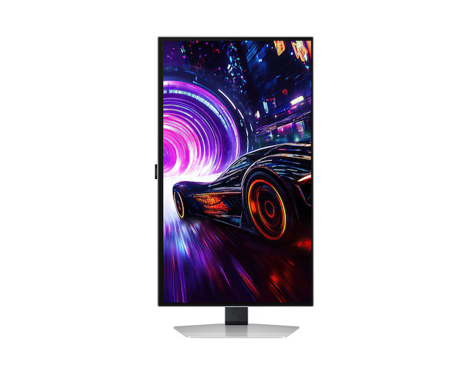 Samsung Odyssey OLED G8 (Non Smart) (FG810) 27" Flat Monitor 4K (3840 x 2160) 240Hz, 0.03ms(GTG), QD-OLED, HDR10+, 99% DCI Coverage, HDMI 2.1, Core Sync w/ Sleek Metal Design, Ergonomic Stand