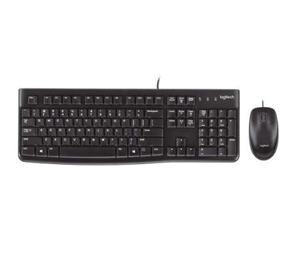 Logitech MK120 Corded Keyboard and Mouse Combo