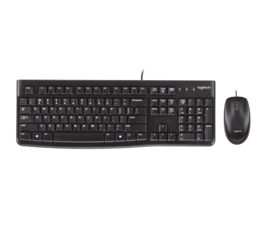 Logitech MK120 Corded Keyboard and Mouse Combo
