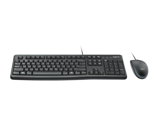 Logitech MK120 Corded Keyboard and Mouse Combo