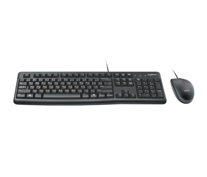 Logitech MK120 Corded Keyboard and Mouse Combo
