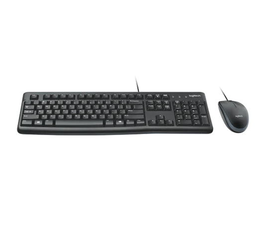 Logitech MK120 Corded Keyboard and Mouse Combo