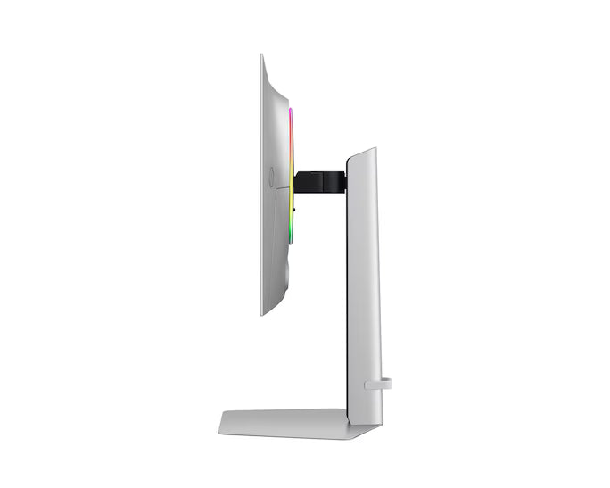 Samsung Odyssey OLED G6 (FG602) 27" Flat Monitor 2K (2560 x 1440) 500Hz, 0.03ms(GTG), Quantum Dot, HDR10+, 99% DCI Coverage, 10Bit, HDMI 2.1, Core Sync, G-Sync Compatible w/ Sleek Metal Design & Ergonomic Stand