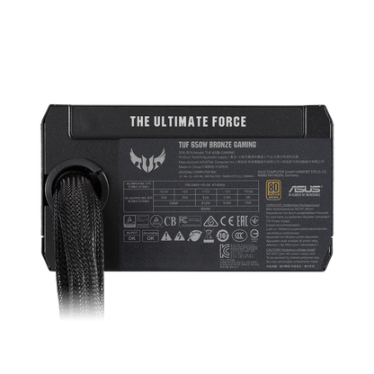ASUS TUF Gaming 650W 80 PLUS BRONZE Certified Power Supply