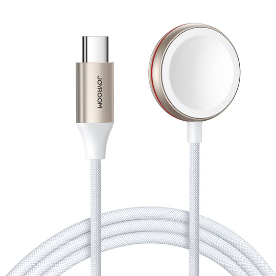 JOYROOM S-IW011 iP Watch Magnetic Charging Cable (USB-C) 1.2m-White