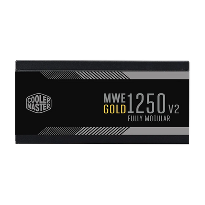 Cooler Master MWE GOLD 1250 V2 (ATX 3.0) 1250W 80 Plus Gold Fully Modular Power Supply w/ (12VHPWR) PCIE 5.0 Connector