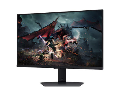 Samsung Odyssey G5 2024 (DG502), 27" Flat Monitor IPS 2K (2560 x 1440) 180Hz 1ms(GTG), DisplayHDR 400, 99% sRGB, 8 Bit, AMD FreeSync w/ Ergonomic Stand