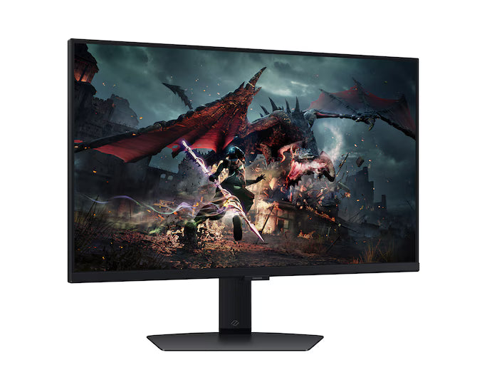 Samsung Odyssey G5 2024 (DG502), 27" Flat Monitor IPS 2K (2560 x 1440) 180Hz 1ms(GTG), DisplayHDR 400, 99% sRGB, 8 Bit, AMD FreeSync w/ Ergonomic Stand