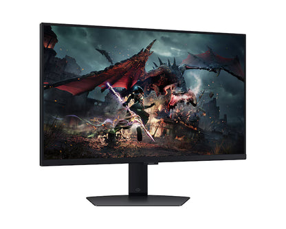 Samsung Odyssey G5 2024 (DG502), 27" Flat Monitor IPS 2K (2560 x 1440) 180Hz 1ms(GTG), DisplayHDR 400, 99% sRGB, 8 Bit, AMD FreeSync w/ Ergonomic Stand