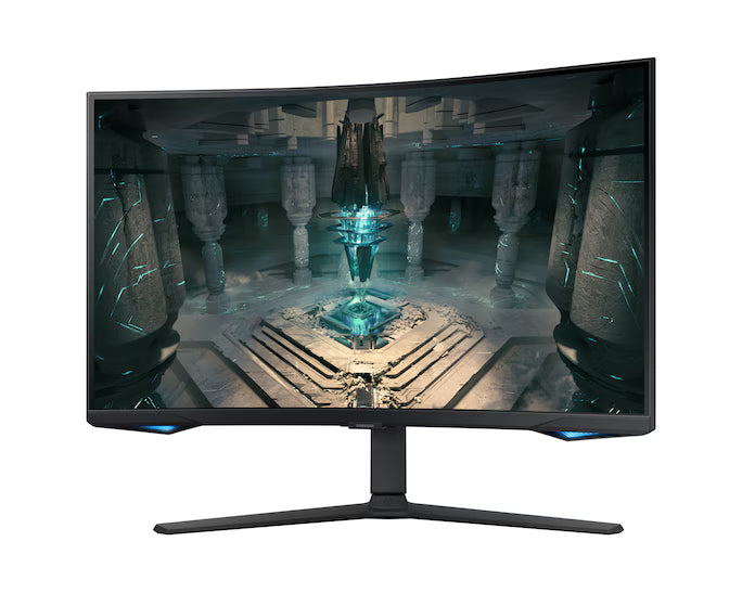 Samsung Odyssey G6 (BG650) Smart Tizen 27" Curved Monitor VA 2K (2560 x 1440) 240Hz 1ms(GTG), HDR600, 95% DCI Coverage, 10Bit, HDMI 2.1, FreeSync w/ Speakers & Ergonomic Stand