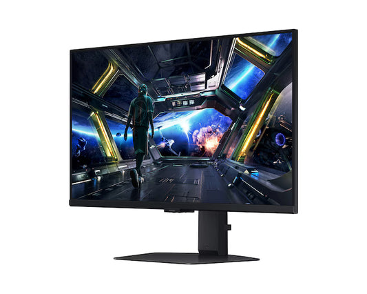 Samsung Odyssey G7 (2025) Smart Tizen (DG702) 32" Flat Monitor Fast IPS 4K UHD 144Hz 1ms(GTG), 10Bit, HDR10+, 99% sRGB, HDMI 2.1, FreeSync Premium w/ NQM AI Processor, New Design, Core Sync, Ergonomic Stand & Speakers