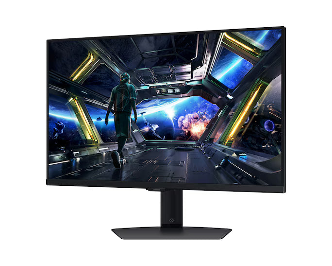 Samsung Odyssey G7 (2025) Smart Tizen (DG702) 32" Flat Monitor Fast IPS 4K UHD 144Hz 1ms(GTG), 10Bit, HDR10+, 99% sRGB, HDMI 2.1, FreeSync Premium w/ NQM AI Processor, New Design, Core Sync, Ergonomic Stand & Speakers