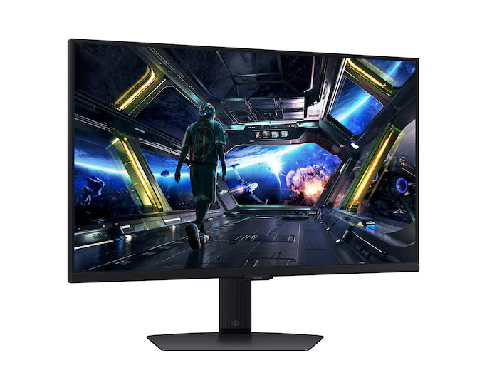 Samsung Odyssey G7 (2025) Smart Tizen (DG702) 32" Flat Monitor Fast IPS 4K UHD 144Hz 1ms(GTG), 10Bit, HDR10+, 99% sRGB, HDMI 2.1, FreeSync Premium w/ NQM AI Processor, New Design, Core Sync, Ergonomic Stand & Speakers