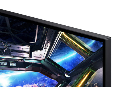 Samsung Odyssey G7 (2025) Smart Tizen (DG702) 27" Flat Monitor Fast IPS 4K UHD 144Hz 1ms(GTG), 10Bit, HDR10+, 99% sRGB, HDMI 2.1, FreeSync Premium w/ NQM AI Processor, New Design, Core Sync, Ergonomic Stand & Speakers