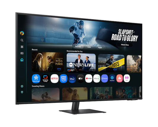 Samsung M7 2025 (FM702) Smart AI 43" 4K UHD Smart Flat Monitor, VA, 60Hz, 4ms (GTG),1B Colors, HDR10, Samsung Vision AI w/ USB-Type C 65W & Adaptive Sound+ Speakers