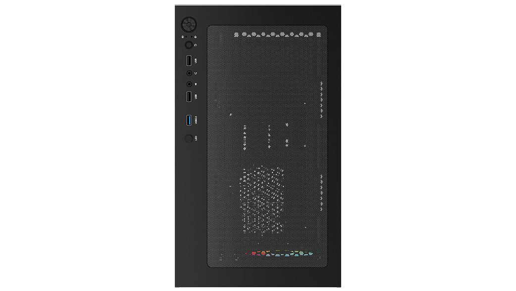 AeroCool Viewport-Mini ARGB Stylish w/ Panoramic View mATX Mini Tower Tempered Glass Gaming Case w/ 3X120mm ARGB Fans