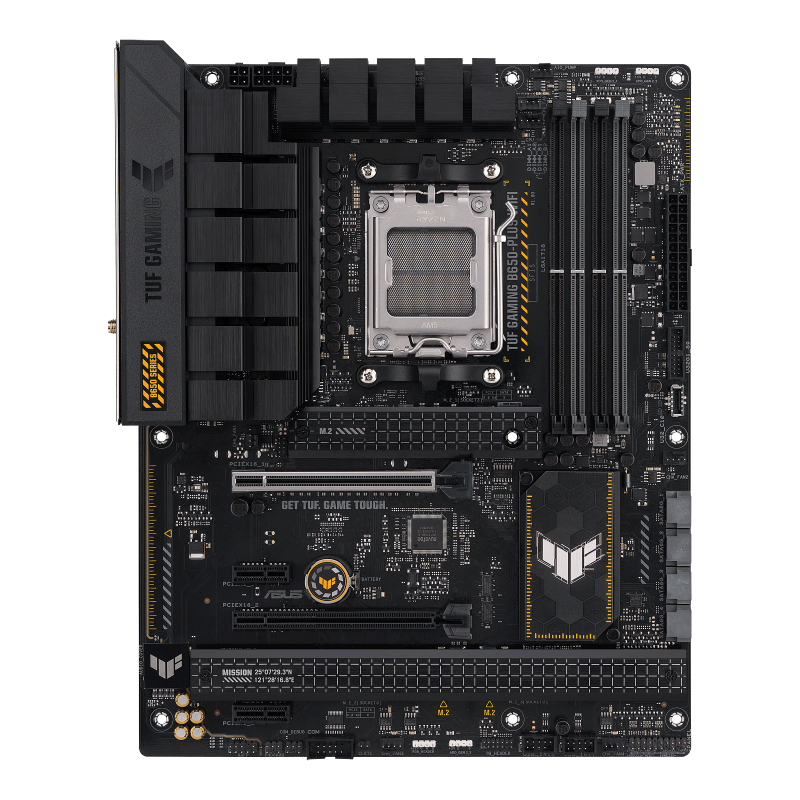 ASUS TUF GAMING B650-PLUS WIFI (Wi-Fi 6) AMD RYZEN 7000 8000 9000 Series AM5/DDR5/PCIe 4.0/3xM.2 - ATX Gaming MotherBoard